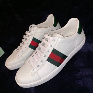Womens Gucci Ace Sneaker Size 38